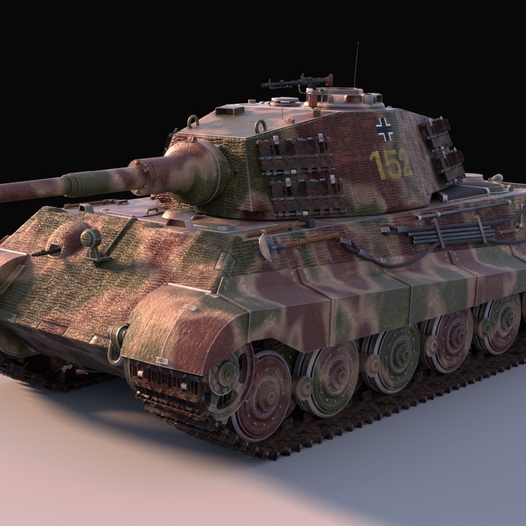 King Tiger heavy tank preview image 1